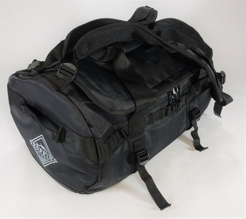 Dropping Lines - GEAR BACKPACK / DUFFEL BAG - BLACK