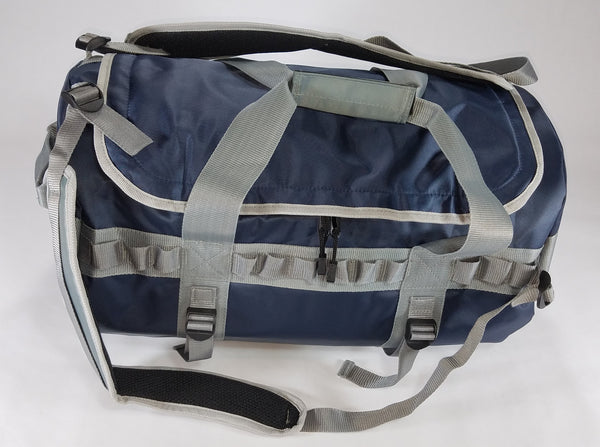Dropping Lines - GEAR BACKPACK / DUFFEL BAG - BLUE / GREY
