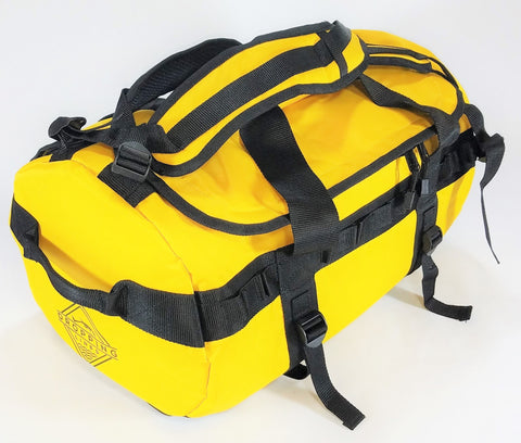 Dropping Lines - GEAR BACKPACK / DUFFEL BAG - YELLOW/BLACK