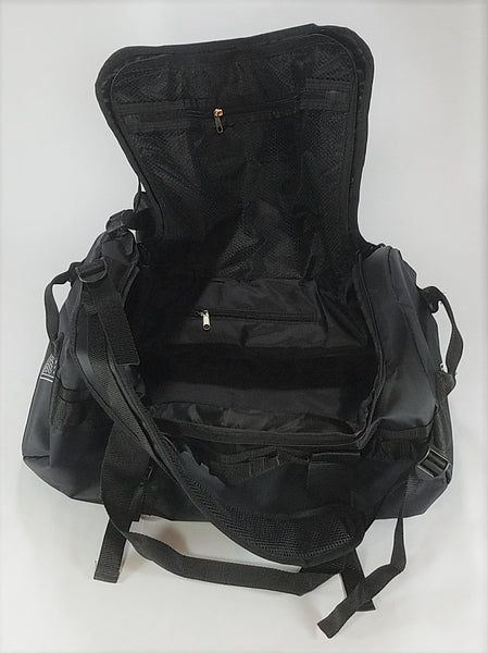 Dropping Lines - GEAR BACKPACK / DUFFEL BAG - BLACK