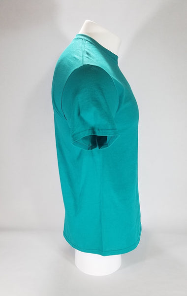 Dropping Lines - Teal - Logo T-Shirt