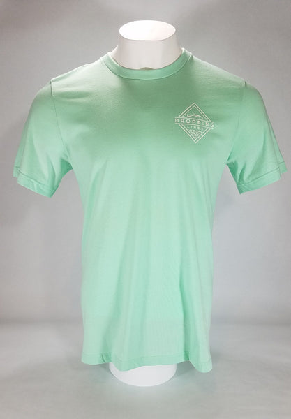 Dropping Lines - Mint - Logo T-Shirt