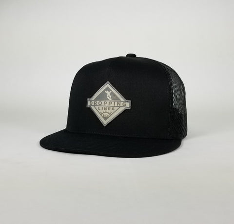 Dropping Lines - SNOW - Flat Bill- Snapback