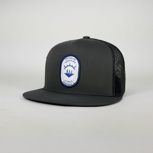 Dropping Lines - SNOW - Flat Bill- Snapback