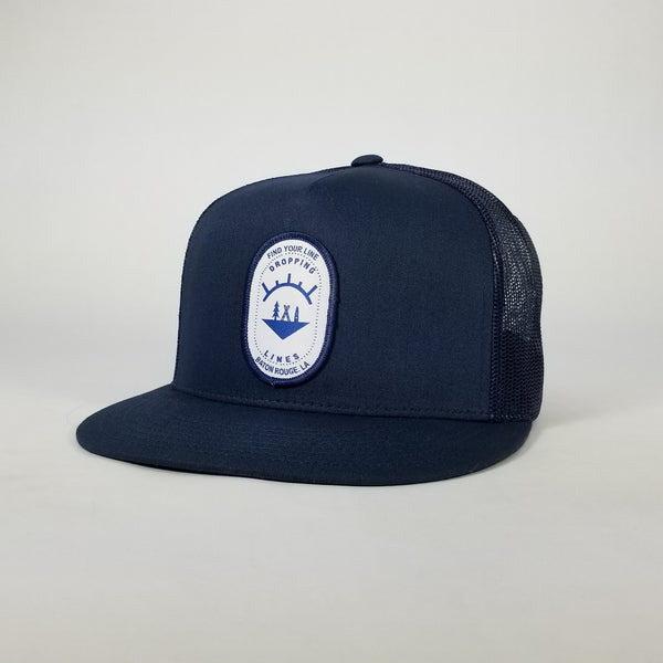 Dropping Lines - SNOW - Flat Bill- Snapback