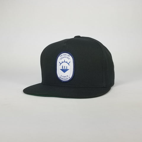 Dropping Lines Snow - Flatbill- Snapback