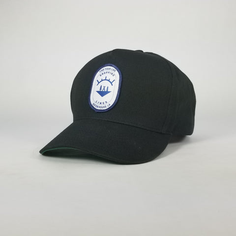 Dropping Lines Snow - Curved bill- Snapback
