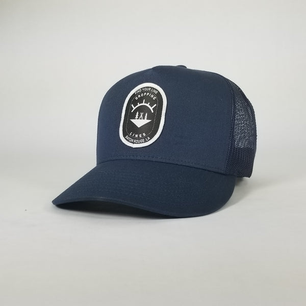 Dropping Lines - SNOW - Curved Bill- Snapback
