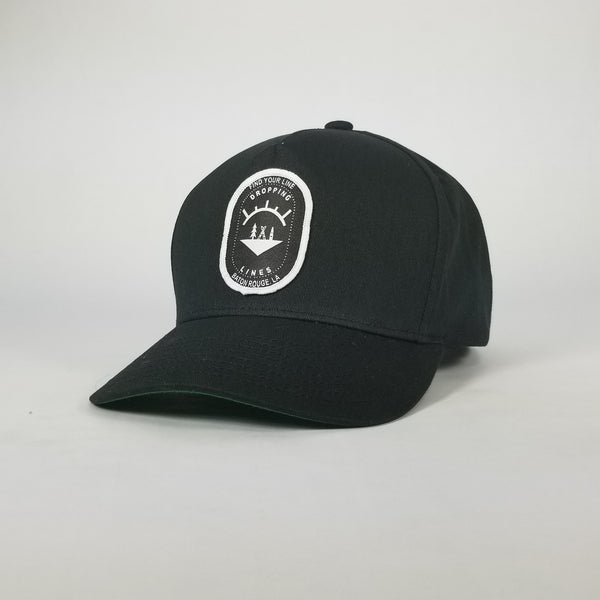 Dropping Lines - SNOW - Curved- Snapback