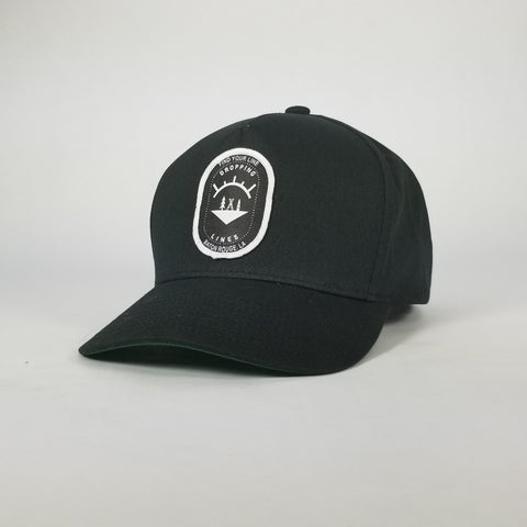 Dropping Lines - SNOW - Curved- Snapback