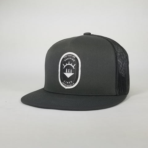 Dropping Lines - SNOW - Flat Bill- Snapback