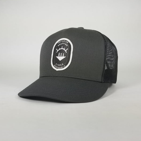 Dropping Lines - SNOW - Curved Bill- Snapback