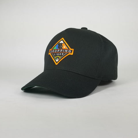 Dropping Lines Snow - Curved- Snapback