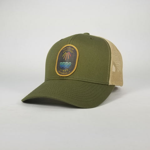 Dropping Lines - OUTDOOR - Green/Brown - Hat