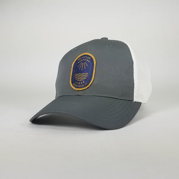 Dropping Lines - Outdoor - Grey/White - Hat
