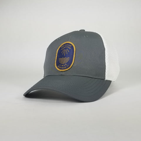 Dropping Lines - Outdoor - Grey/White - Hat
