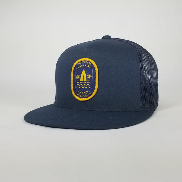 Dropping Lines - SURF/SUP - Flat Bill- Snapback