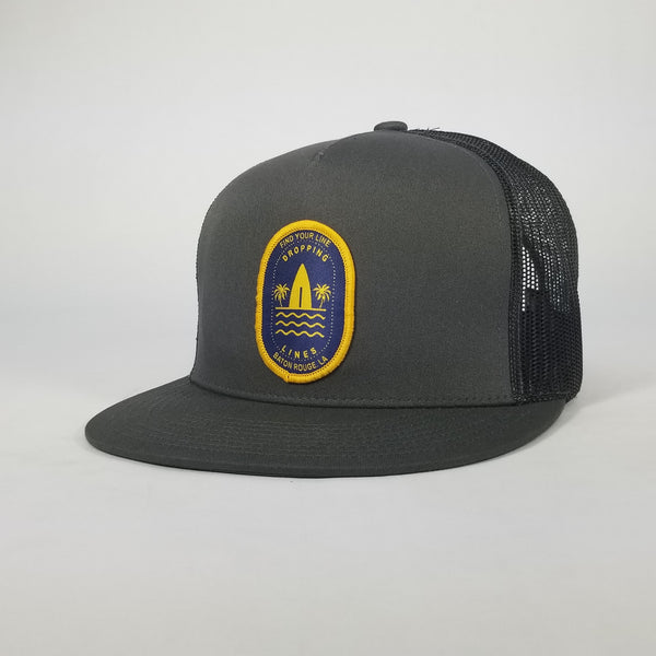Dropping Lines - SURF/SUP - Flat Bill- Snapback