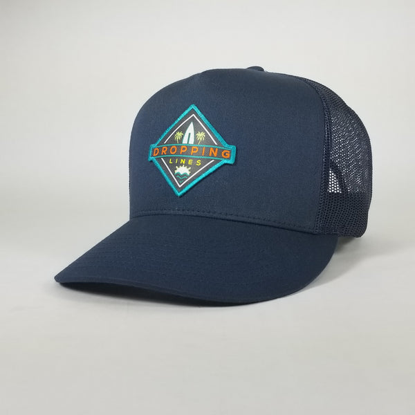 Dropping Lines - SURF/SUP - Curved Bill- Snapback