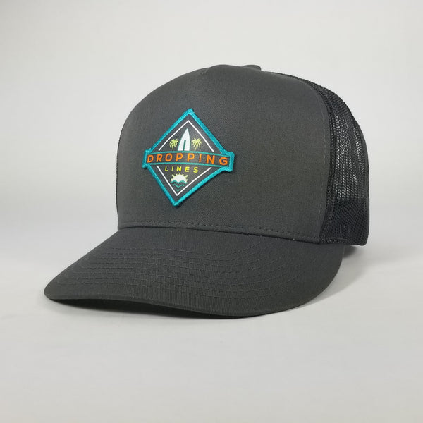 Dropping Lines - SURF/SUP - Curved Bill- Snapback