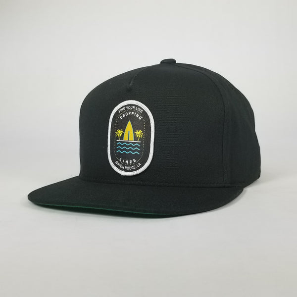 Dropping Lines - SURF/SUP - Flat Bill- Snapback