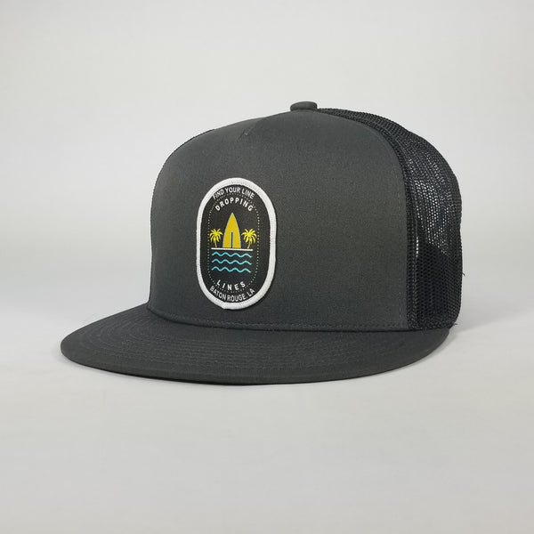 Dropping Lines - SURF/SUP - Flat Bill- Snapback