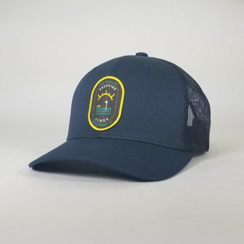 Dropping Lines - GOLF - Blue on Blue - Hat