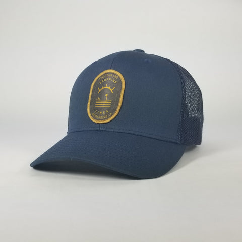 Dropping Lines - GOLF - Blue on Blue - Hat