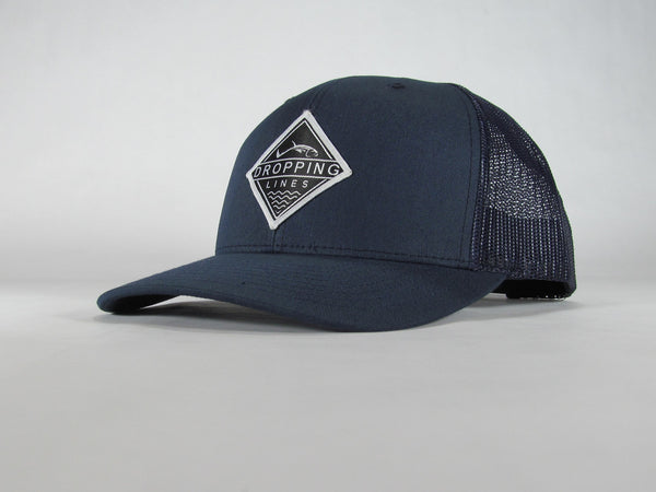 Dropping Lines - Navy - Hat