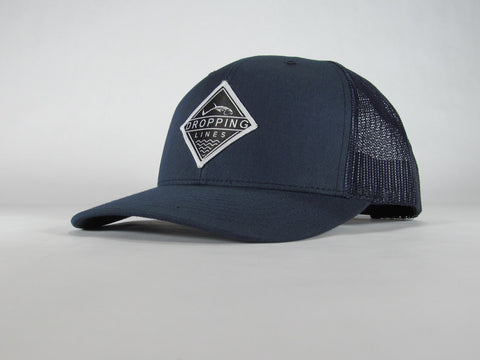 Dropping Lines - Navy - Hat