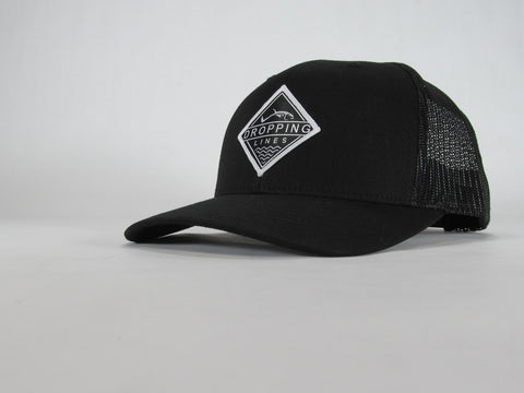 Dropping Lines - Black - Hat